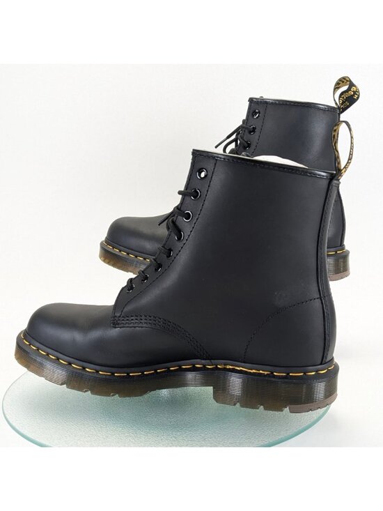 Dr. Doc Martens 1460 SR Mens Sz 12 Black Leather Steel Toe Slip Resistant Boots main image 9